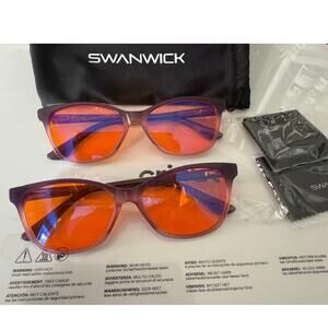 Swanwick night cat eye purple two tone regular